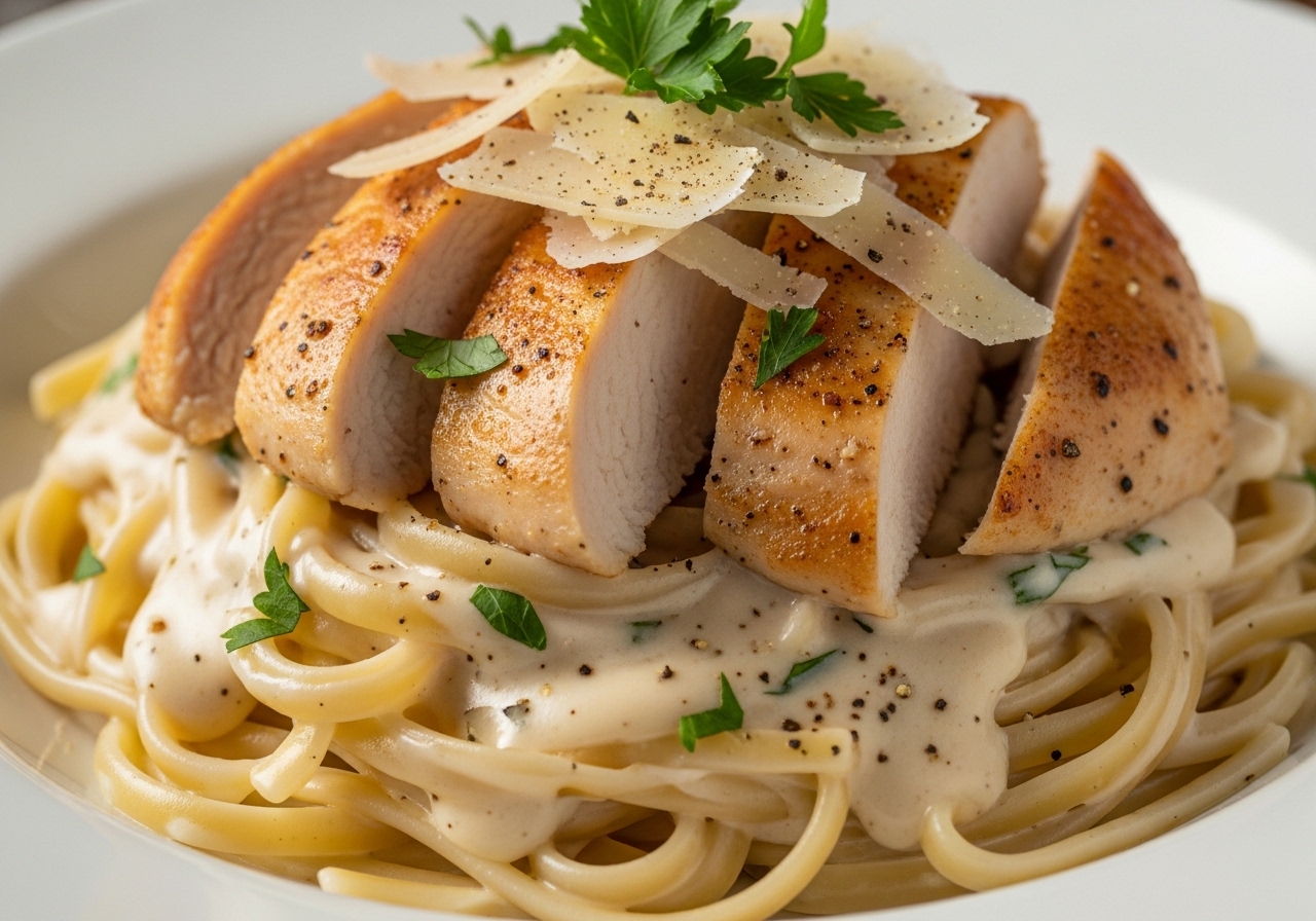 The Ultimate Dreamy Creamy Chicken Alfredo